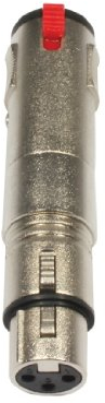 Accu Cable AC-A-XF3/J6S - Cable para micrófonos XLR a jack (6.3 mm, adaptador, estéreo, macho/hembra)