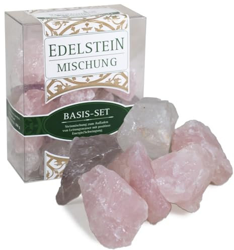 Edelstein Mischung Basis-Set 150g: Mookait und Bergkristall