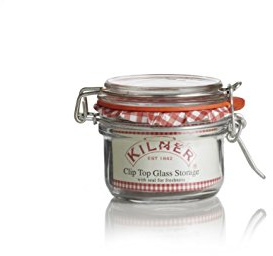 KILNER ROUND 125ML CLIPTOP JAR SET OF 6