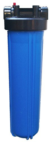 20 pouces BB Filtre à eau Boîtier avec ports BSP 1 pouce, jumbo grand bleu boîtier de filtre