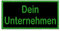 Rechteckiger Aufnäher Rec1 für deinen Wunschtext - viele Farben und Größen (10x5cm) - personalisiert