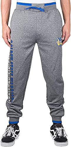 Ultra Game Herren Soft Sweatpants NBA Bounce Active Poly Fleece Team Logo Jogger Pants, kohleschwarz meliert, XX-Large