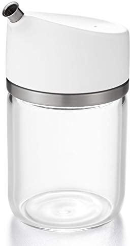 OXO Good Grips Huilier vinaigrier – Bouteille en verre pour l'huile et le vinaigre - Transparent