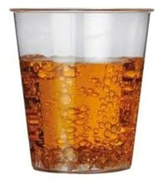 We Can Source It Ltd - CE Marked Measuring Cup Shot Glasses - 25ml to Brim Reusable Plastic Shot Glasses - Pack of 1000 Disposable Shot Glasses