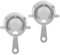 2 Pack of Cocktail Strainer Stainless Steel Bar Cocktail Strainer Filtering Tool for Bar Restaurant Home
