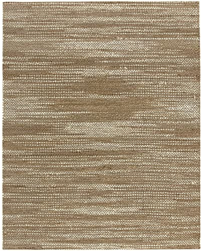 HAMID - Giralda Jute Rug 100% Natural Jute Fiber - Soft and High Strength Carpet - Hand Woven - Living Room, Dining Room, Bedroom Rug - Marbled (200x250cm)