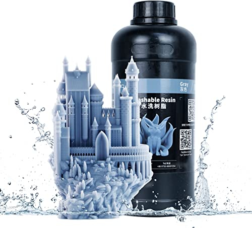NOVA3D UV Resin, Water Washable Resin, 405 nm 3D Resin for LCD/SLA Printers, 500 g / 1000 g