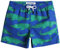 MaaMgic Badehose Jungen Sommer Badeshorts Schnelltrocknend Boardshorts mit Netzfutter Taschen und Verstellbarem Tunnelzug Urlaub Shorts Krokodil Blau,4 Jahre