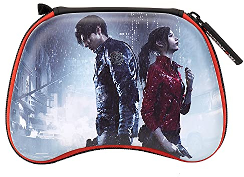 FRTEC Resident Evil PS4/PS5 Controller Case Evil - USB - Multi-System - PlayStation 4, 5, Xbox Series X, One, Stadia - Officially Licensed by Capcom