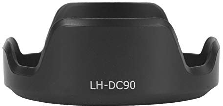 Goshyda Gegenlichtblende, LH-DC90 Hochwertige Gegenlichtblende mit Kunststoffkamera für SX60 HS Objektive
