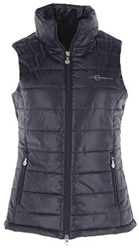Kerbl 3221971 Steppweste für Kinder, Marineblau, Größe 164/170, 20 Stück