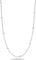 LeCalla 925 Sterling Silver Italian Ball Bead Station Chain Necklace for Teen and Women 18 Inches