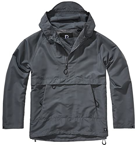 Brandit Stephen Windbreaker (leichtes Mesh-Innenfutter) anthrazit Gr. L