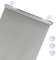 KGUDYS Sonnenschutz Rollo mit saugnäpfen,thermische verdunkelungs rollos,temporäre jalousien,einziehbare tragbare vorhänge,sichtschutz für innenräume,blickdichte,Grey-58x125cm/23x49in
