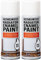 Pro-Kleen Radiator Enamel Spray Paint White Gloss 2 x 400ml - Heat Resistant up to 100ºC - For Radiators, Hot Pipes, Water Tanks & More - Fast Drying & No Primer Needed