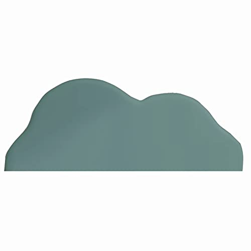 XILYZMO Bett Kopfteil Wandpolster, Vertikal Gepolstert 3cm Wand-Kissen, Schälen Und Kleben Kopfteil, Leder Schalldicht Anti-Kollision Kissen Für Kinderzimmer (Farbe : Braun, Größe : 120x60cm)