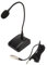 Gooseneck Condenser Microphone, 6.35mm Wired Microphone Podium Microphones Desktop Paging Mic Corded Voice Mic for Meetings Lectures