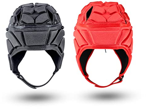 Toddmomy 1stk Fußball Kopfbedeckung Rugby-Helm Für Kinder Weich Gepolsterter Kopfbedeckungshelm Eishockey-Helm Rugby Gepolstert Weiche Helm-fußball-Kopfbedeckung Einstellbar Fußballmütze F7
