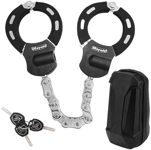 Candado Patinete Electrico, Antirrobo Para Bici, Xiaomi Segway-Ninebot Patinete eléctrico, Moto, Bicicleta con Llaves y Bolsa Impermeable