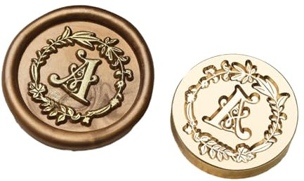 MOONDAME Siegelstempel Briefserie Siegelstempel Karten Scrapbooking Hochzeitseinladungen Metallsiegelstempel