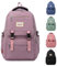 Clufar Schulranzen Mädchen 5.klasse Rose Laptop Rucksack Schule Teenager Mädchen Groß Komfortabel Leicht Schulrucksack Schultasche Rosa School Bag Schultaschen Schulrucksäcke Wasserdicht Light Pink