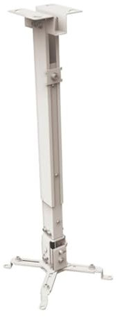 HOMSFOU Support de projecteur Support Mural projecteur Support Plafond projecteur Support projecteur réglable Fixation Plafond projecteur LED Support de Plafond pour projecteur Blanche