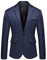 Veste pour Homme - Coupe Ajustée - Léger - 1 Boutons - Blazer Sporty Slim Fit - Décontracté - Veste de Costume Veste Costard Homme Rose Veste Homme Grande Taille 6XL