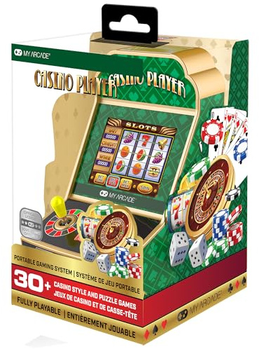 My Arcade Casino Player: Retro Arcade, Videospiel Spielautomat, Casino Spiele und Puzzlespiele, Arcades für Zuhause, enthält über 30 Spiele