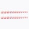 24-Pcs Pink Heart Press On Nails Set – Short, Reusable False Nails with 12 Size for Women, Quick & Easy Manicure for Everyday