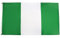 Bandera de Nigeria - 150 x 90 cm - Bandera nigeriana de poliéster ligero con dos ojales de latón - Resistente a la decoloración - Colores vivos - 3 x 5 pies - 3 x 5 pies