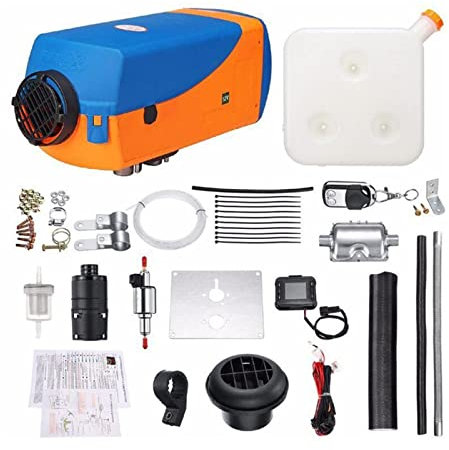 PHAKECDCYT 1. 2V 5kw. Riscaldatore del parcheggio Riscaldatore ausiliario for telecomando Lcd. Display Switch Air Diesels Riscaldatore for Camper Camion SUV. Adatto for webasto. Componenti del riscald