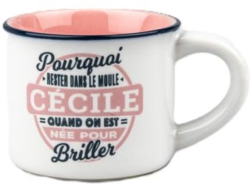 Générique Cécile Personalised Espresso Mug