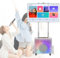 Portable Bluetooth Karaoke Speaker System with Touch Tablet, Wireless Microphones, LED Effects for Outdoor, Camping, Party Entertainment