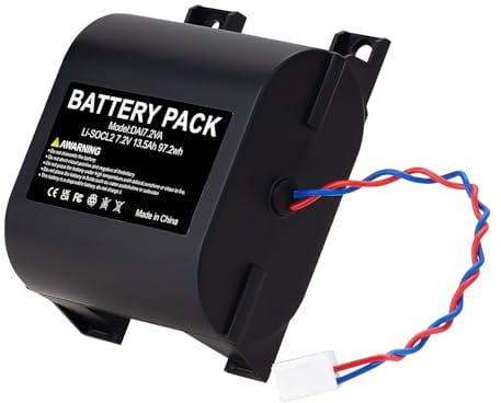 Easekent Adatto per Daitem Hager Logisty - Batteria Allarme BAT02 7.2V 13.5Ah, Pila al Litio Li-SOCl2 Compatibile con BATLi02 Antifurto Casa