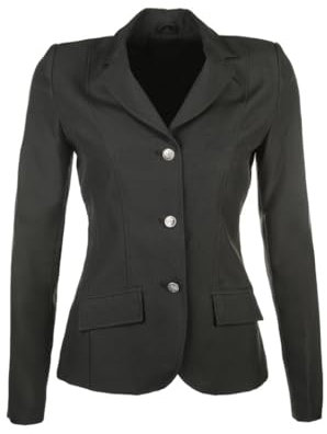 HKM 3341 Turnierjacket Marburg, Reitjacket Reitjacke schwarz Damen 38