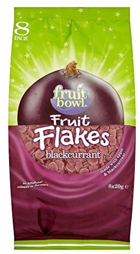Fruit Bowl Fruit Flakes Blackcurrant (8x20g)