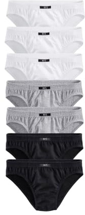 H.I.S Herren Slip | Geschenkdose, Weich, elastisch & formstabil, Wochenration als Geschenkidee für Männer