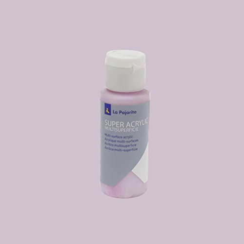 La Pajarita 178876 Pintura para Decoración y DIY, Super Acrylic, 1, Lila