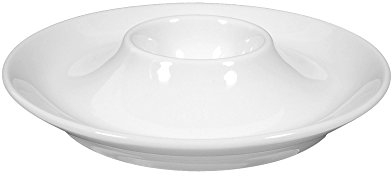 Seltmann Weiden Eierbecher mit Ablage 6 Stück Rondo Weiss Uni 7