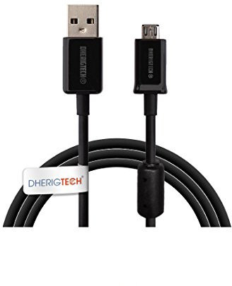 USB BATTERY CHARGER CABLE LEAD FOR Sony SRSX33 Portable Wireless Bluetooth Speaker - Black