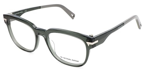 G-Star Raw Unisex-Erwachsene Gs2651 Fat Wyddo 041 52 Brillengestelle, Grau (Grey Green)