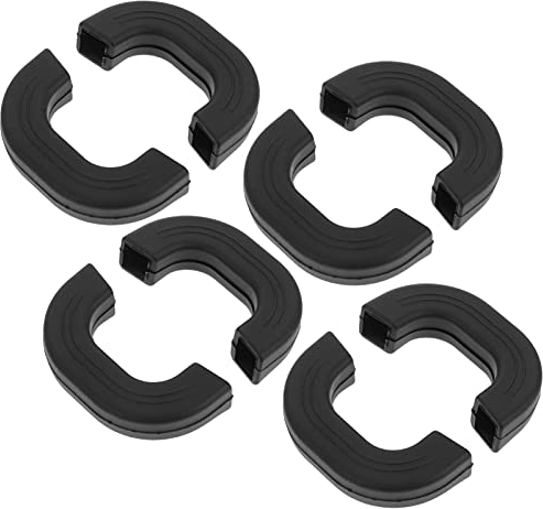 Hemoton 4 Stücke Silikon Topfhalter Camping Topfgriff Hitzeschutz Topflappen Topflappenhandschuhe Griff Topf Klemmgriff Mini Ofen Mitt Pan Pot Pfanne Gripper für Zuhause Küche