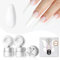 Beautilux Blanc Gel Construction Ongle UV, 55g UV Gel Ongle pour Nail Extension Sans TPO, Nail Renforcement (BHB55-02)