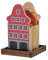 dobar® Green Label 27060FSCe Buntes Vogelfutterhaus Rothenburg Hängend - Kleine Vogelvilla Multiplex-Holz - Vogelfutterstation mit Futtersilo - Vogelhaus zum Hängen - 19 x 19 x 30 cm - Pink