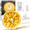 WOBSION Striscia LED Cucina 5 Metri Dimmerabile con RF Telecomando,Bianco Caldo Strisce Kit 3000K per Festa,la Casa,Bar,Letto,Camera e Armadio,12V Alimentatore Luminoso Luci da 300 LEDs