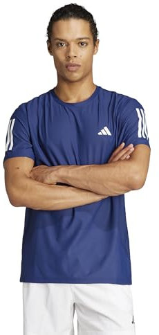 adidas Men's Own The Run Tee, Dark Blue, XXL