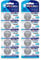 PKCELL CR2450 3V Lithium Battery c2450/cr2450n Button Cell Batteries 600mAh for Car Key Remote Controls, Pack of 10