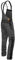strongAnt Latzhose Herren Powerstretch Arbeitshose mit Kniepolstertaschen - Grau-Schwarz Gr. 58