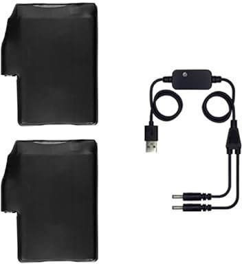 G-HEAT - Batterie BATG01 für Handschuhe – lange Laufzeit – widerstandsfähig. Ein Paar Batterien im Lieferumfang enthalten mit Ladekabel.