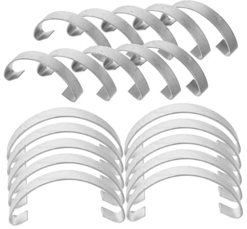 SUPVOX 20pezzi Gancio in per Porta Gabbia Gancio per Pollame Tensione per Gabbia per Uccelli e Conigli